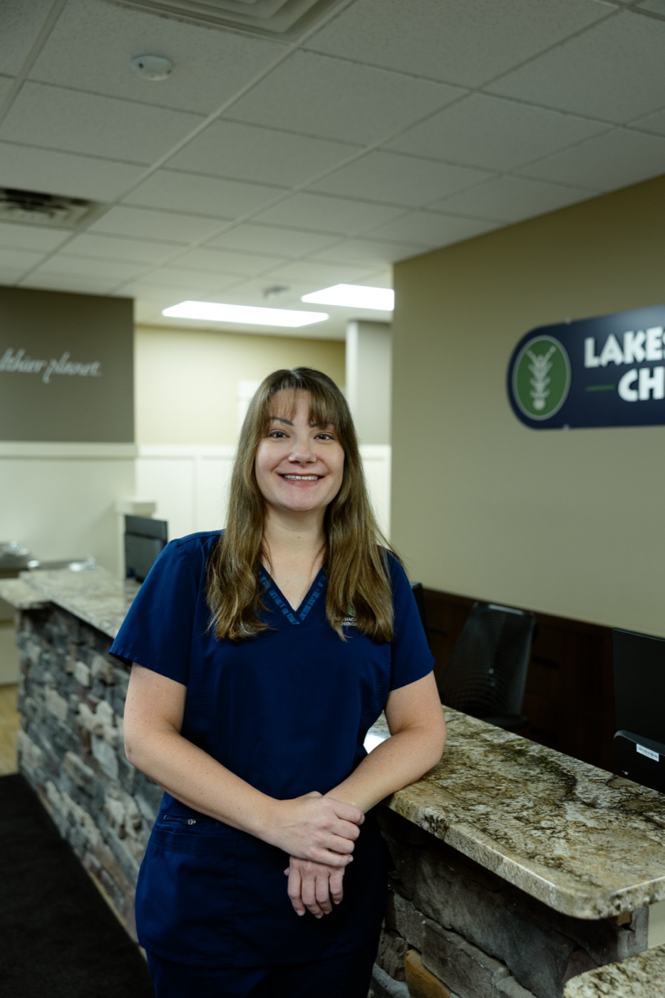 Kortney Quizena, licensed massage therapist at Lakeshore Family Chiropractic