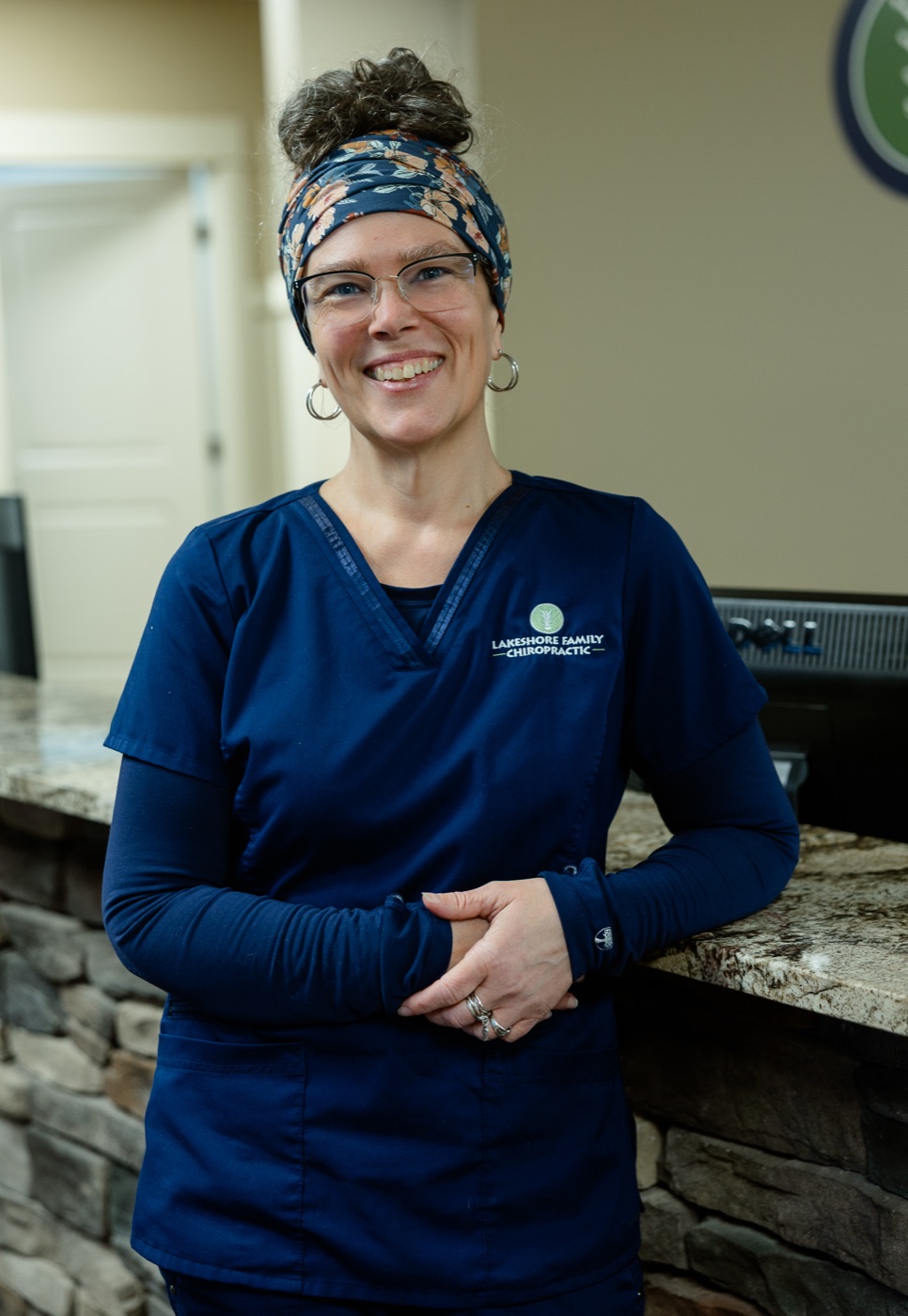 Bethany Jaunese, operations team lead at Lakeshore Family Chiropractic